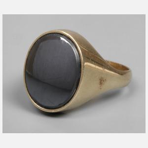 Herrenring mit Hämatit