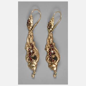 Paar Ohrhänger Biedermeier