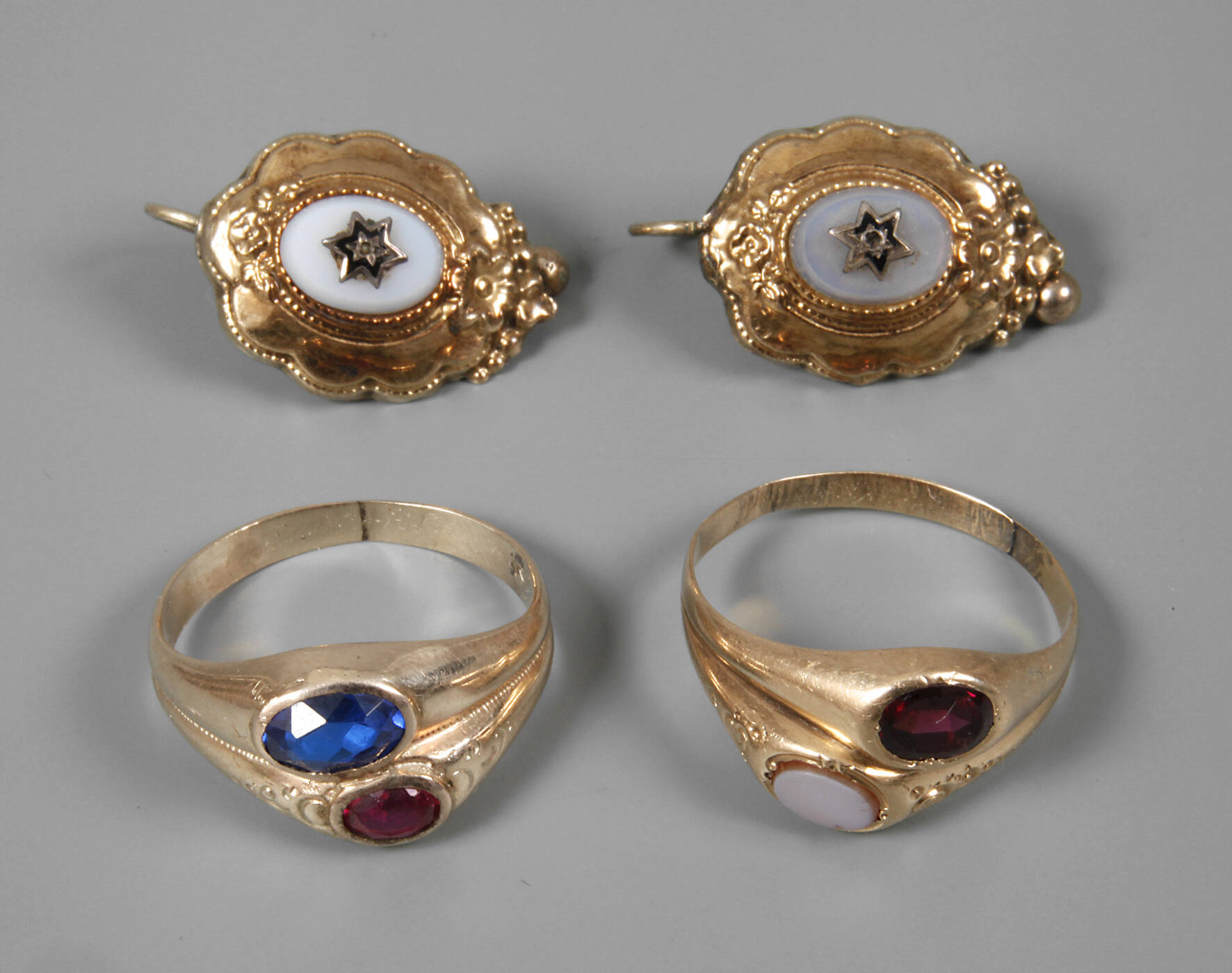 Schmuckkonvolut Biedermeier