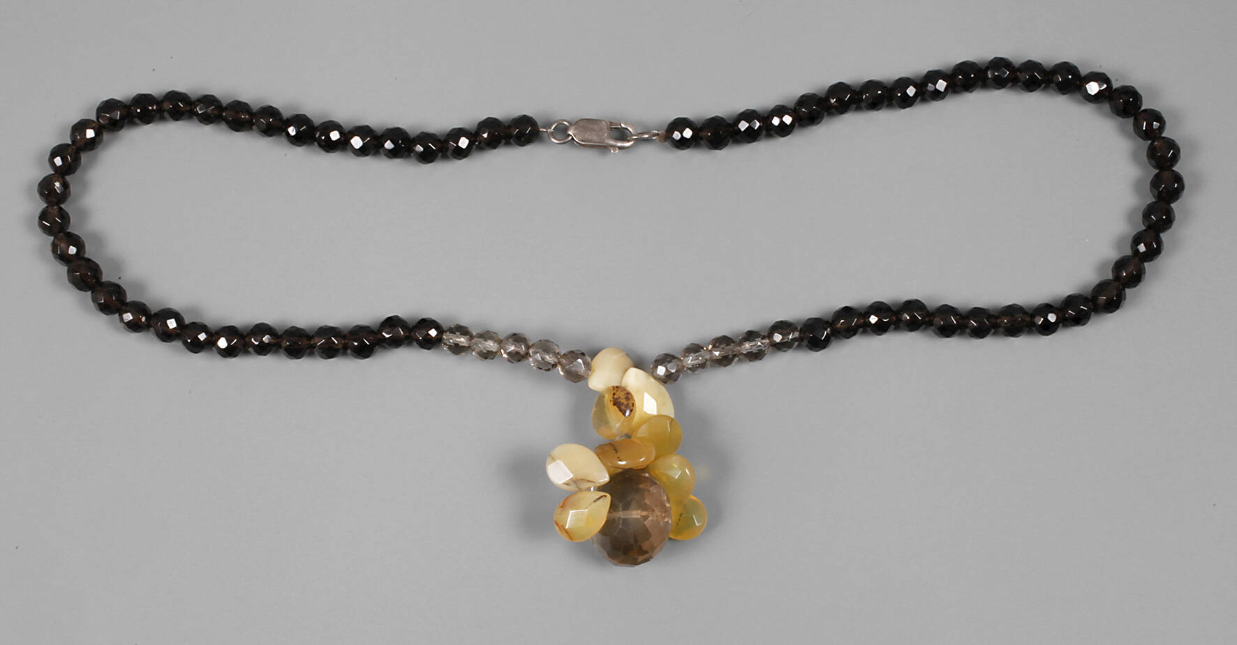 Rauchquarzcollier