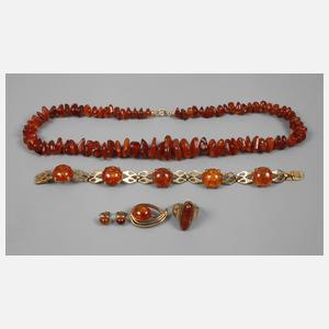 Konvolut Bernsteinschmuck