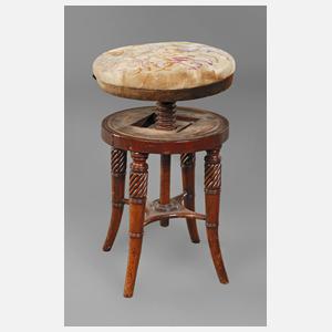 Englischer Klavierhocker