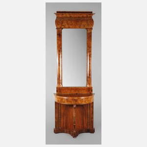 Pfeilerspiegel mit Konsole