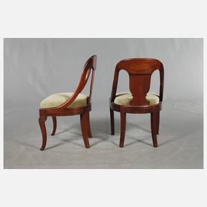 Vier Biedermeierstühle