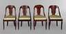 Vier Biedermeierstühle