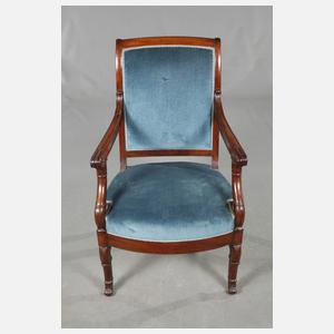 Sessel Biedermeier Jeanselme