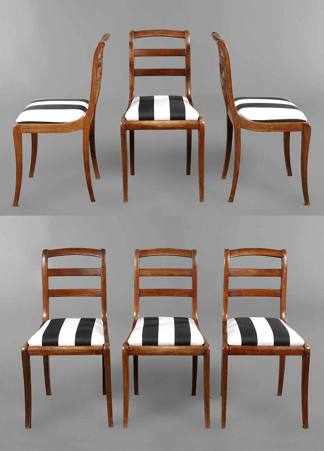 Sechs Stühle Spätbiedermeier