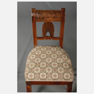 Vier Biedermeierstühle