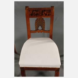 Vier Biedermeierstühle