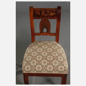 Vier Biedermeierstühle