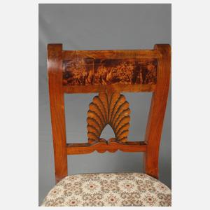 Vier Biedermeierstühle