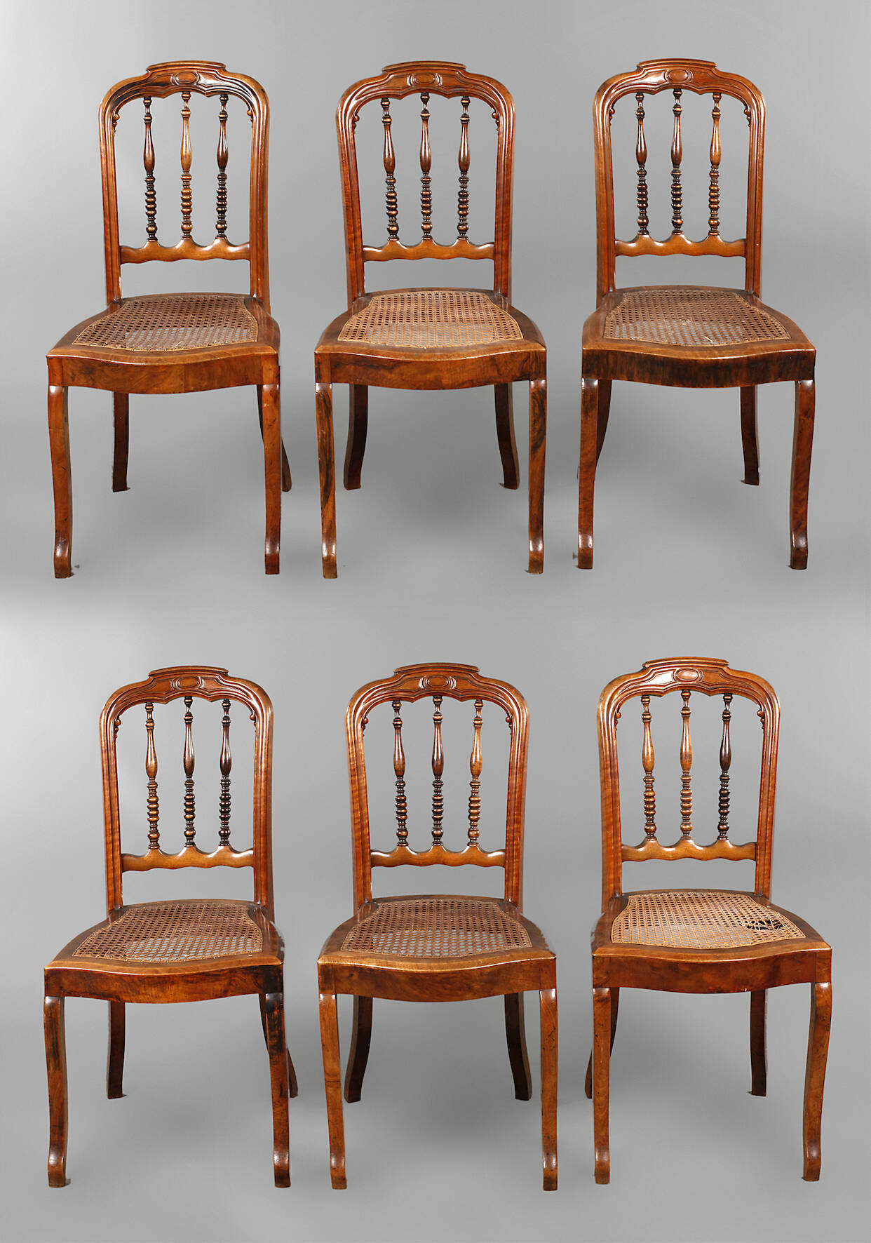 Sechs Stühle Historismus