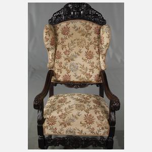 Paar Ohrenbackensessel