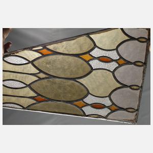 Paar Bleiverglasungen