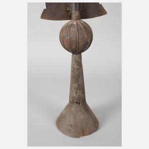 Turmspitze mit "Mondschein"