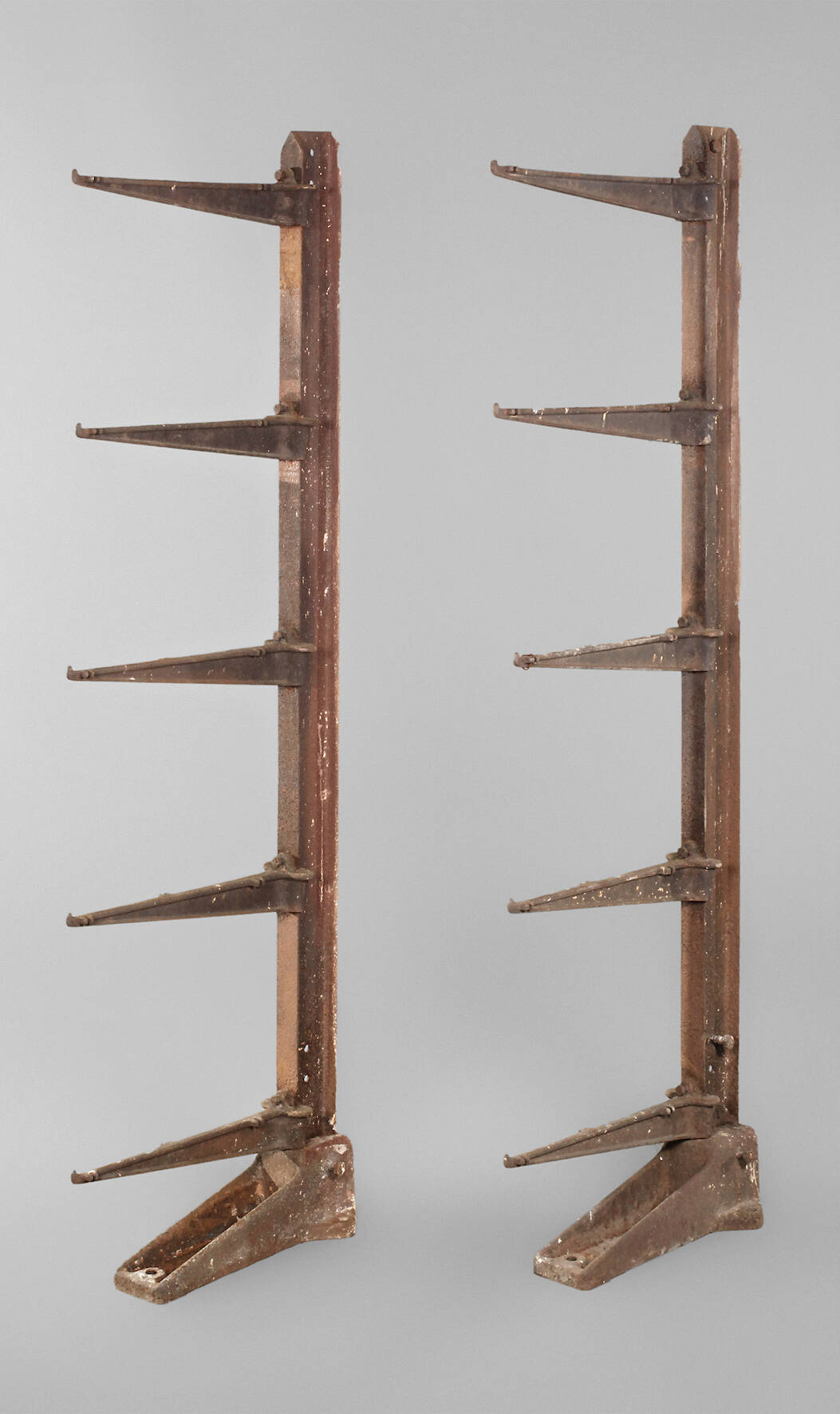 Paar Regalträger Gusseisen