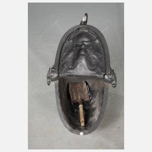 Kohlenkasten Eisenguss