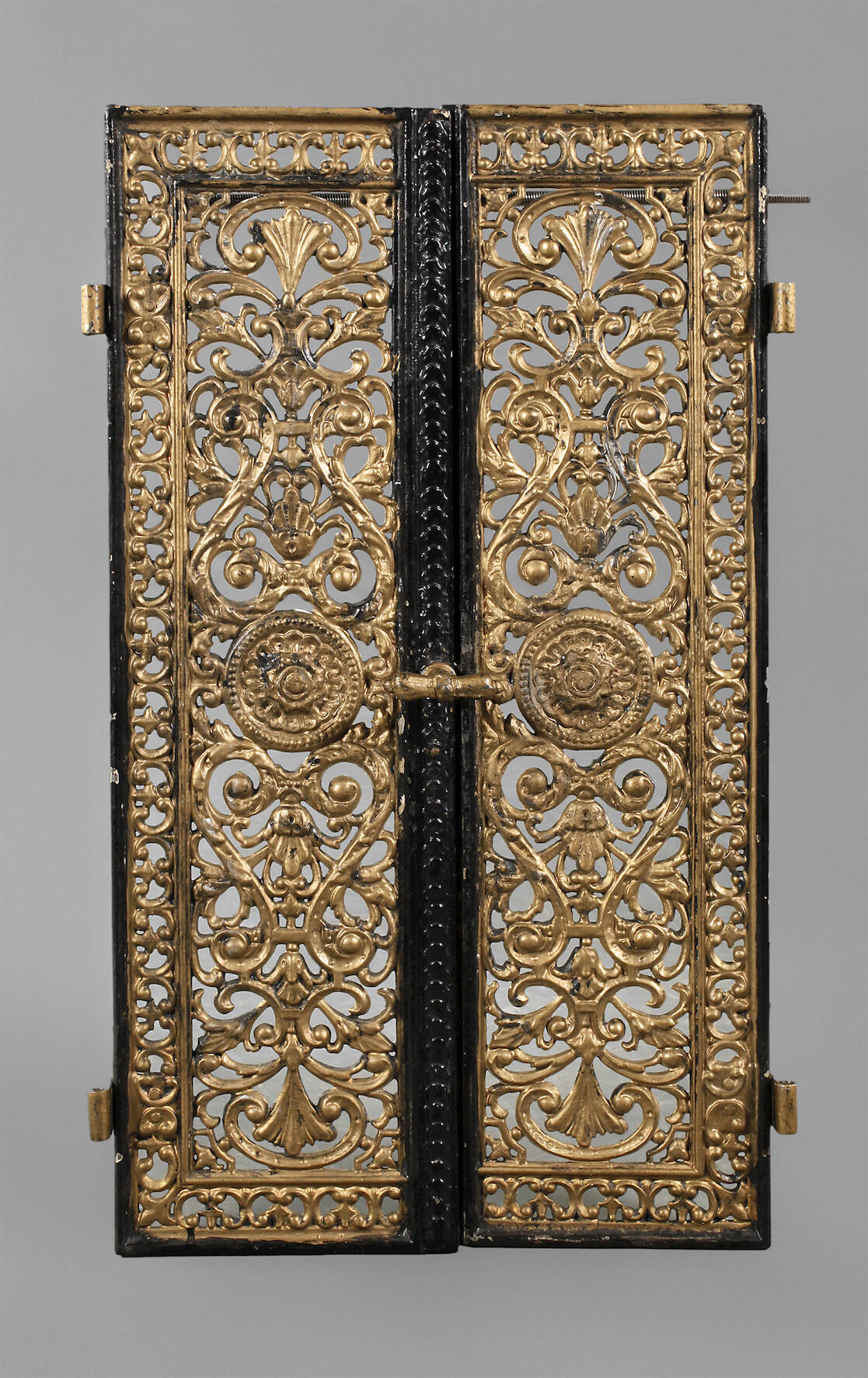 Paar Ofentüren Gusseisen