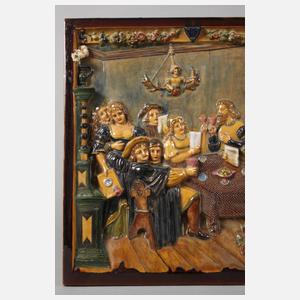 Große Ofenkachel Historismus