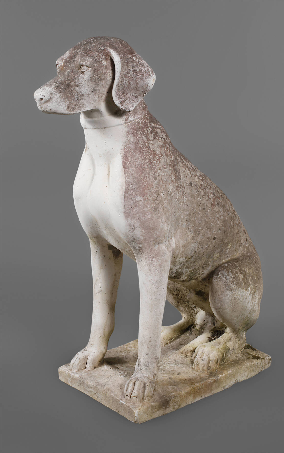 Gartenplastik Jagdhund