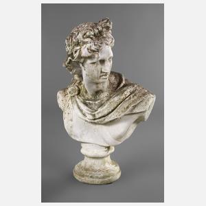 Gartenplastik Apoll von Belvedere