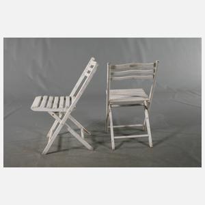 Vier Gartenstühle Naether