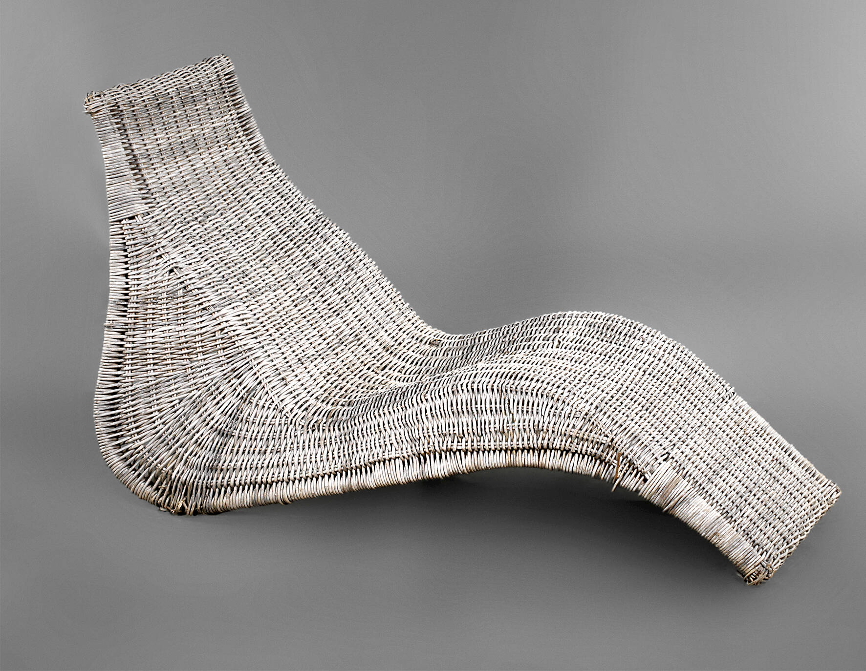 Gartenliege Korbgeflecht