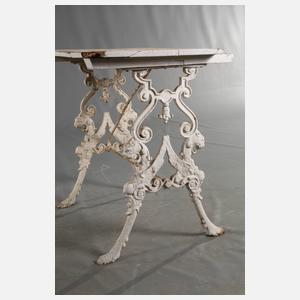 Gartentisch Gusseisen