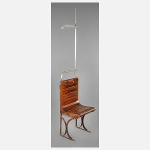 Sitzbank aus der Pariser U-Bahn