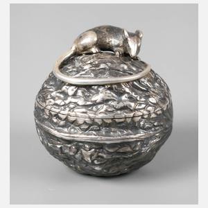 Silber Pillendöschen Georg Adam Scheid