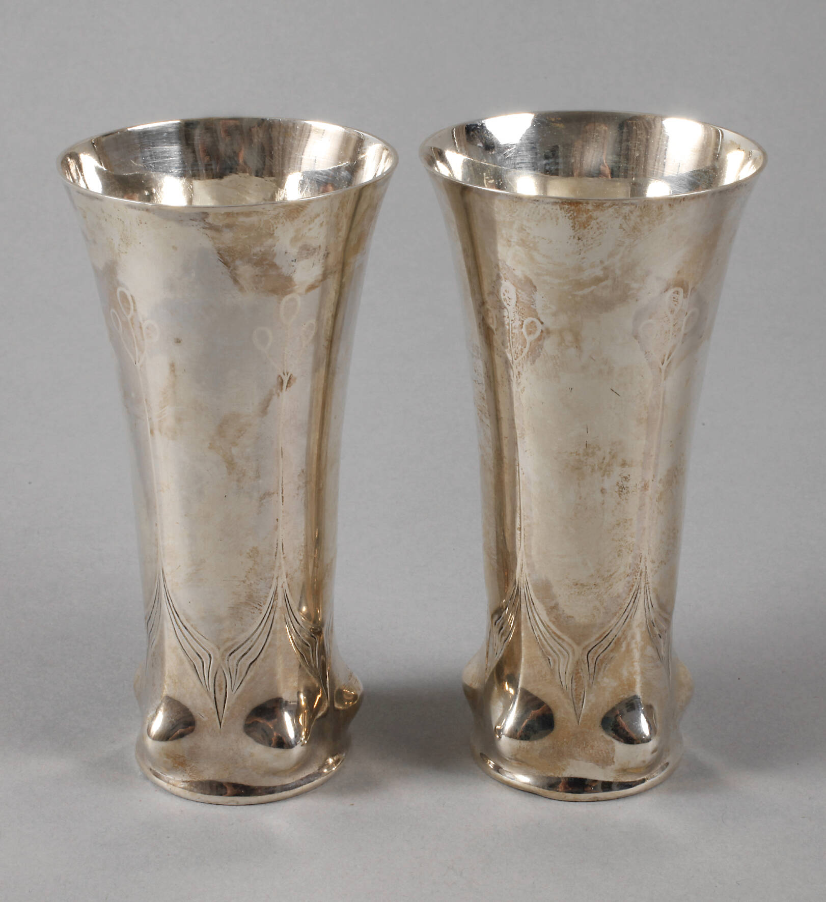 Paar Silberbecher Orivit AG