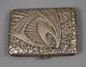 Jugendstil-Zigarettendose Silber