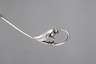 Georg Jensen Wurstgabel Silber