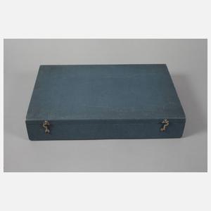 Silber Menübesteck für zwölf Personen