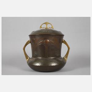 Jugendstilbowle F. R. Müller Nürnberg