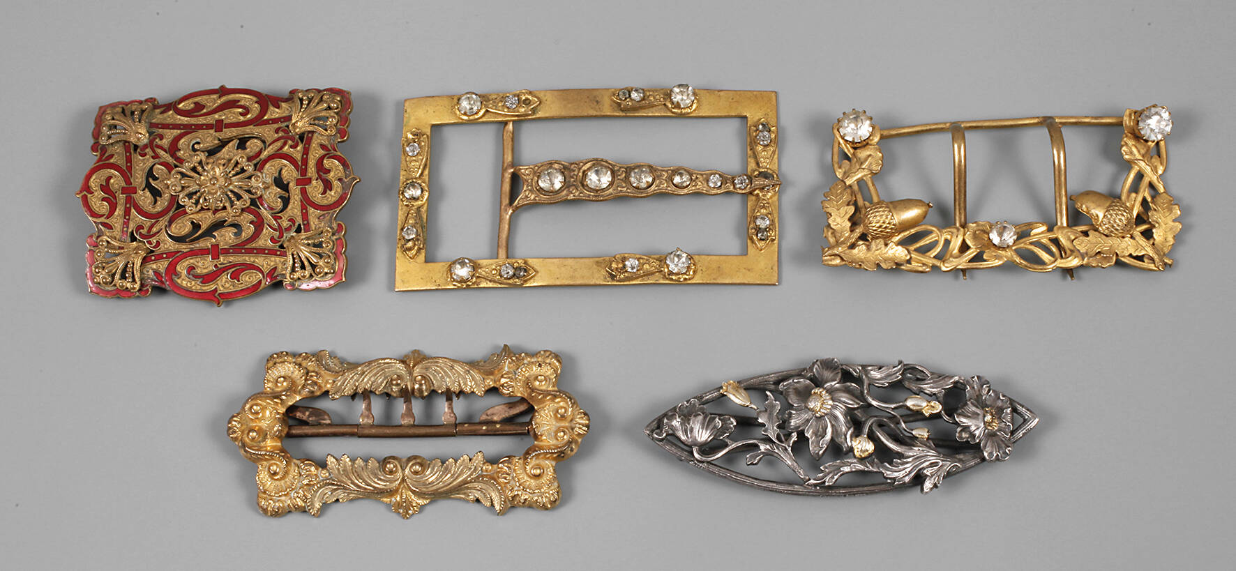 Konvolut Gürtelschnallen