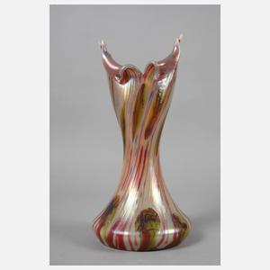 Große Jugendstilvase Glasfabrik Elisabeth