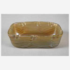 Loetz Wwe. rechteckige Schale