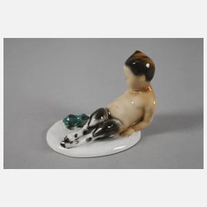 Goebel Faun mit Frosch