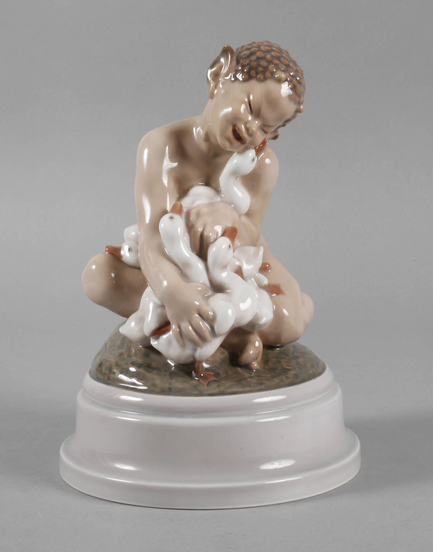 Dahl-Jensen Kopenhagen Faun mit Entenküken