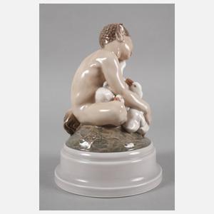 Royal Copenhagen Ziervase Rosendekor