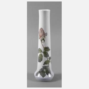 Royal Copenhagen Ziervase Rosendekor
