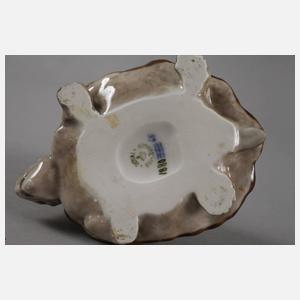 Royal Copenhagen Faun auf Schildkröte