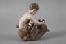 Royal Copenhagen "Faun mit Bär spielend"