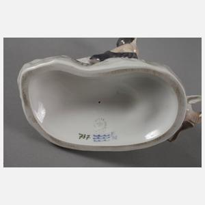 Royal Copenhagen Faun auf Ziege