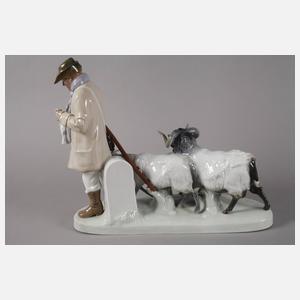 Meissen "Zwei Zibetkatzen"