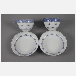 Meissen zwei Kaffeetassen Richard Riemerschmid