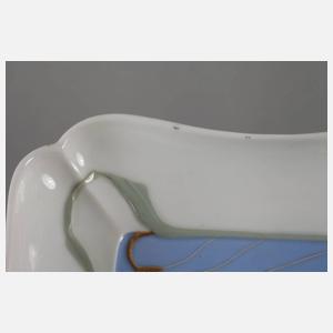 Meissen Jugendstilschale Pâte sur Pâte