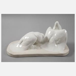 Meissen Taubenpaar Otto Pässler