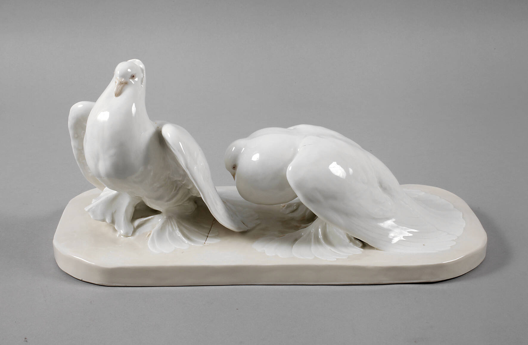 Meissen Taubenpaar Otto Pässler